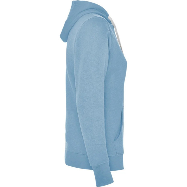 Roly Dames urban hooded polycotton sweatshirt UTLT5822_skybluewhite large