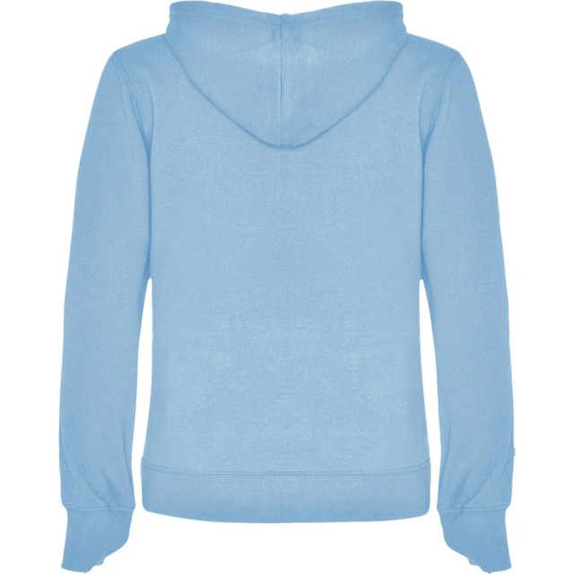 Roly Dames urban hooded polycotton sweatshirt UTLT5822_skybluewhite large