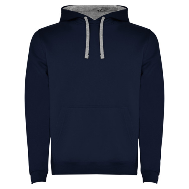 Roly Heren urban hooded sweatshirt UTLT5858_navyblueheathergrey large