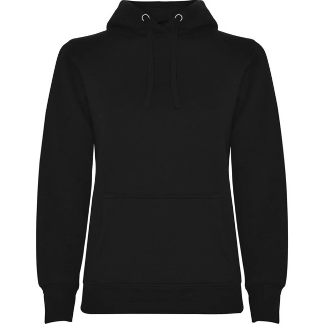 Roly Dames urban hooded polycotton sweatshirt UTLT5822_black large