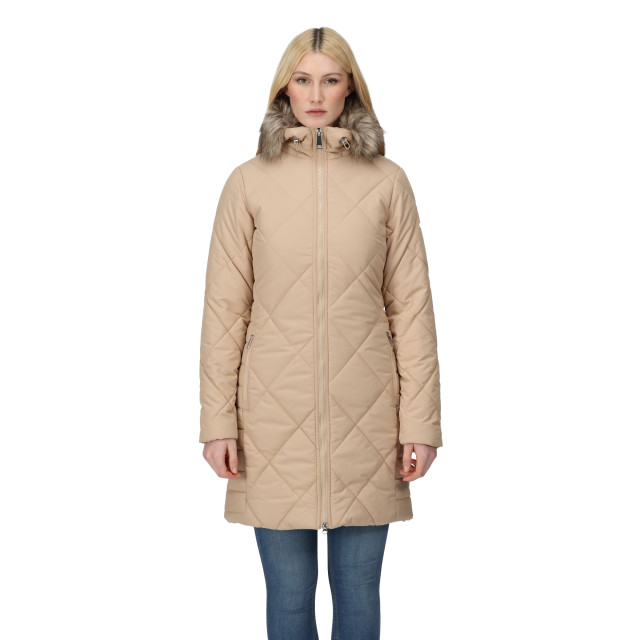 Regatta Dames fritha ii geïsoleerde parka UTRG8112_moccasinbrown large Regatta Dames fritha ii geïsoleerde parka UTRG8112_moccasinbrown large