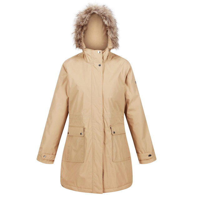 Regatta Dames sabinka parka met bontrand UTRG8148_barleycorn large Regatta Dames sabinka parka met bontrand UTRG8148_barleycorn large