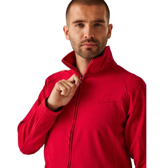 Regatta Heren uproar softshell windbestendige fleece vest UTRG1480_classicred large Regatta Heren uproar softshell windbestendige fleece vest UTRG1480_classicred large
