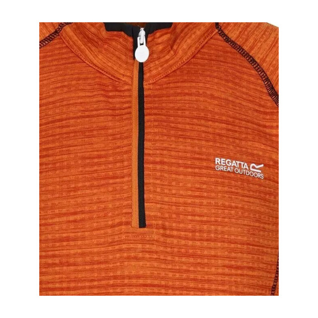 Regatta Kinderen/kinderen berley half zip top met lange mouwen UTRG4502_autumnmaple large