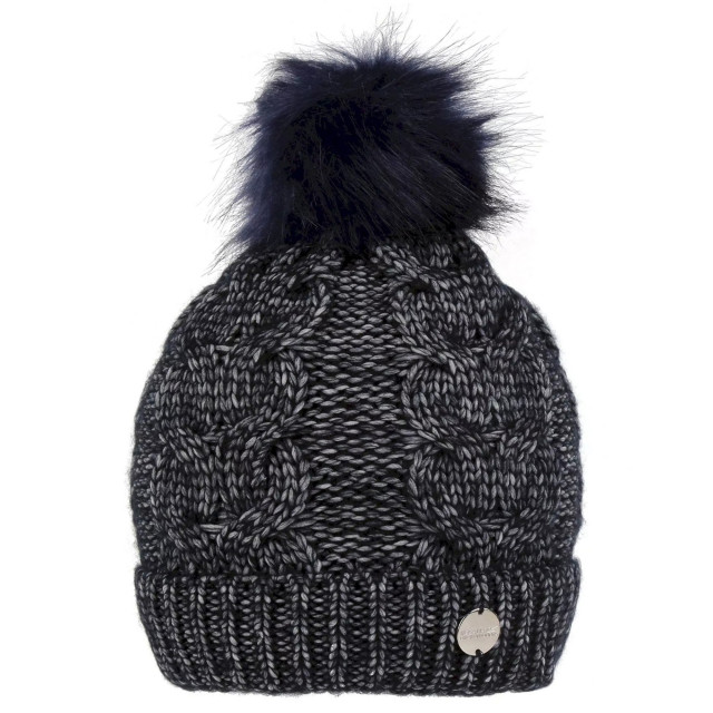 Regatta Dames lovella iii bobble muts UTRG8205_navy large