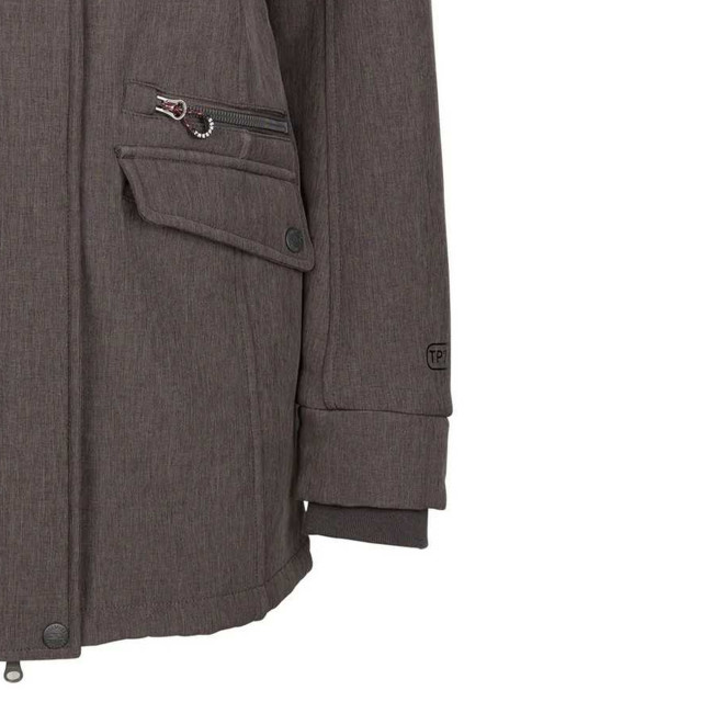 Trespass Dames anza tp75 zachte shell jas UTTP6679_darkgreymarl large