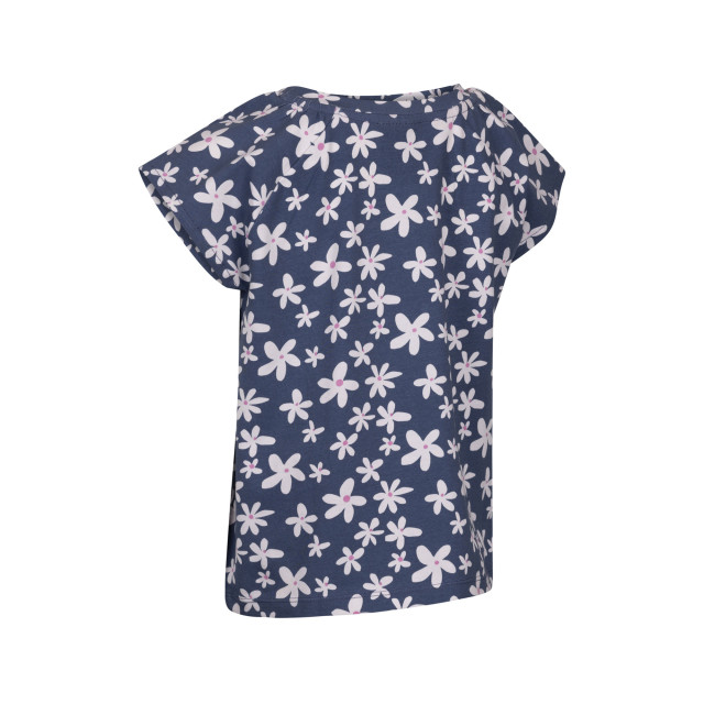 Trespass Meisjes josey bloemen t-shirt UTTP6826_bluetone large