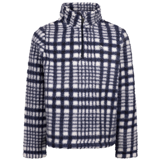 Trespass Kinder/kinder booker at200 half zip fleece top UTTP6877_navy large