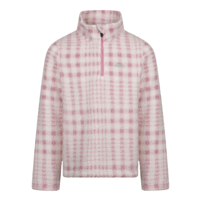 Trespass Kinder/kinder booker at200 half zip fleece top UTTP6877_sweetpink large