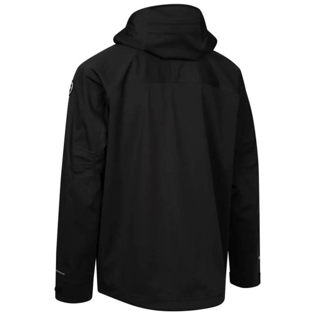 Trespass Johannes dlx waterdichte jas heren UTTP6894_black large Trespass Johannes dlx waterdichte jas heren UTTP6894_black large