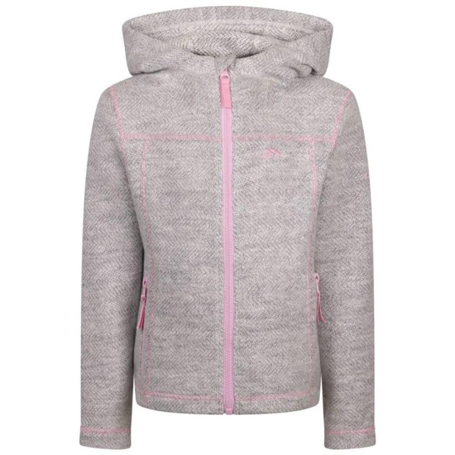 Trespass Dames shawna fleece full zip hoodie UTTP6847_whitepink large