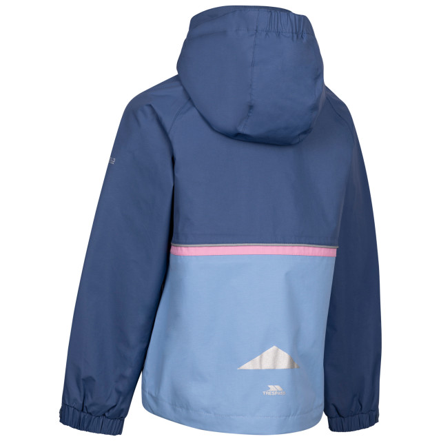 Trespass Meisjes allora tp50 waterdichte jas UTTP6907_bluetone large