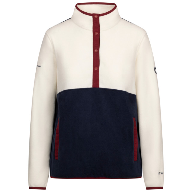 Trespass Dames garzoni at100 fleece top UTTP6905_ghost large