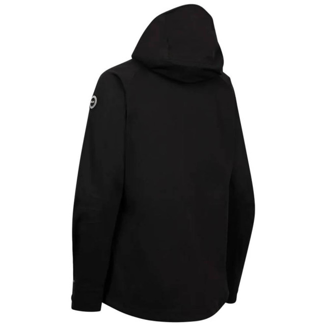 Trespass Dames justine dlx waterdichte jas UTTP6898_black large Trespass Dames justine dlx waterdichte jas UTTP6898_black large