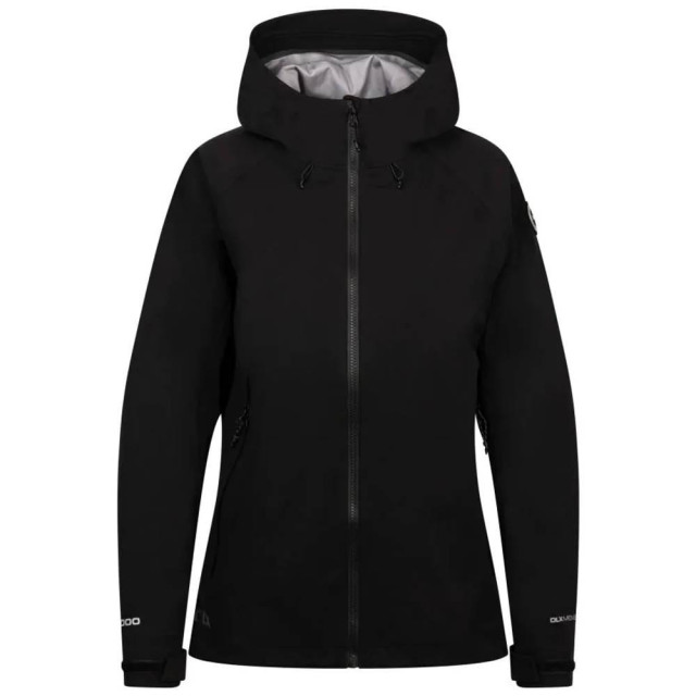 Trespass Dames justine dlx waterdichte jas UTTP6898_black large Trespass Dames justine dlx waterdichte jas UTTP6898_black large