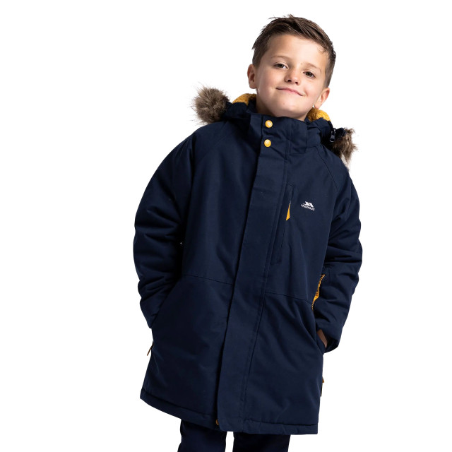 Trespass Waterdichte gewatteerde jas voor kinderen UTTP6194_navy large