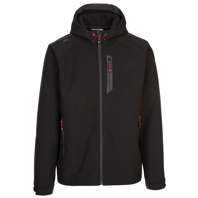 Trespass Marlon soft shell herenjas UTTP5636_black large Trespass Marlon soft shell herenjas UTTP5636_black large