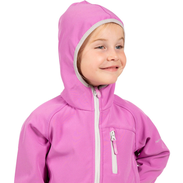 Trespass Kinderen/kinderen kian softshell jacket UTTP4606_deeppink large
