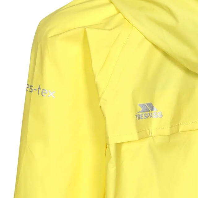 Trespass Kinderen/kinderen qikpac waterdichte packaway jacket UTTP463_yellow large