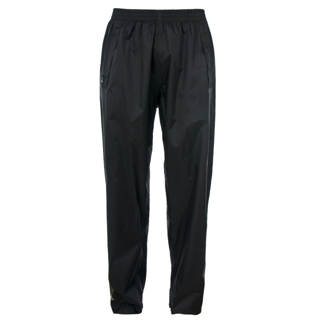 Trespass Volwassenen unisex qikpac overtrousers/bottoms UTTP418_black large
