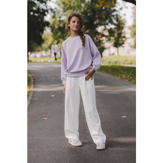 Looxs Revolution Super soft viscose sweater lila voor meisjes in de kleur 2511-5326-590 large