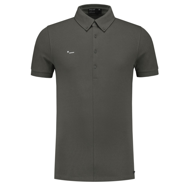 Morse code Polo met korte mouwen 077504-001-L large