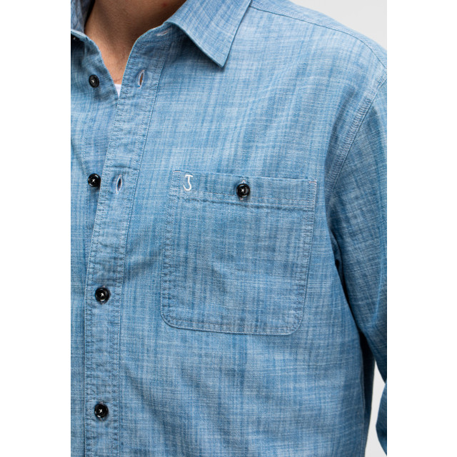 Butcher of Blue Aidan worker chambray shirt M2514010-856 large