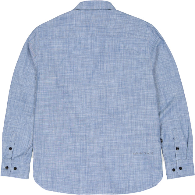 Butcher of Blue Aidan worker chambray shirt M2514010-856 large