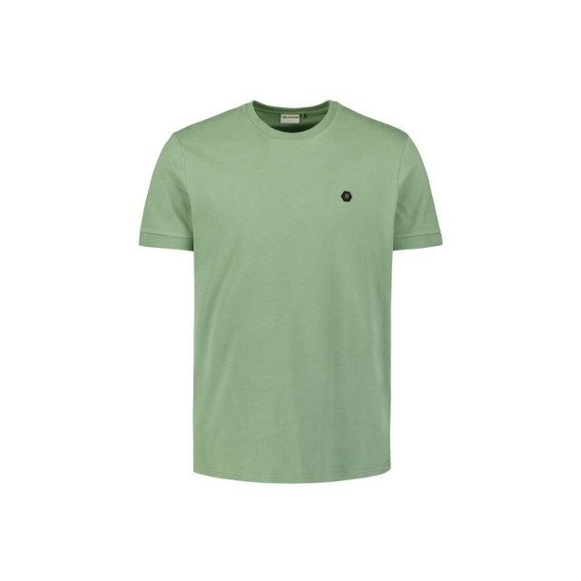 No Excess T-shirt crewneck peached green 27360375-050 large