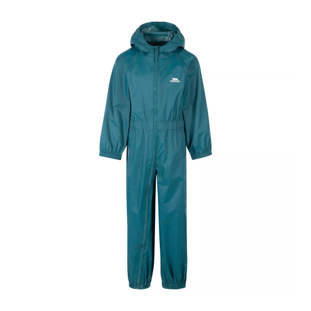 Trespass Kinderen/kinderen-knop regenpak UTTP5012_teal large