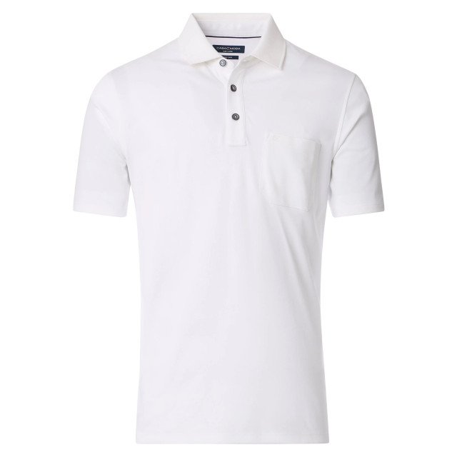 Casamoda Heren polo 993106500 000 briliant white Polo 993106500 000White large