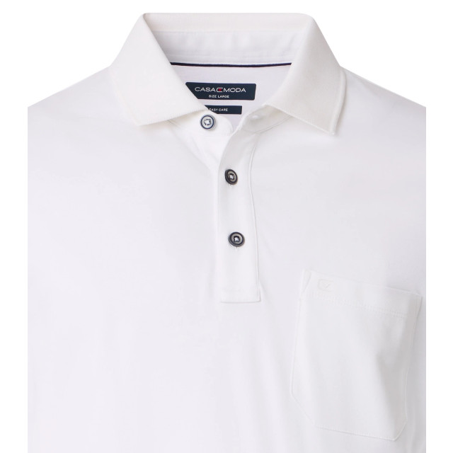 Casamoda Heren polo 993106500 000 briliant white Polo 993106500 000White large