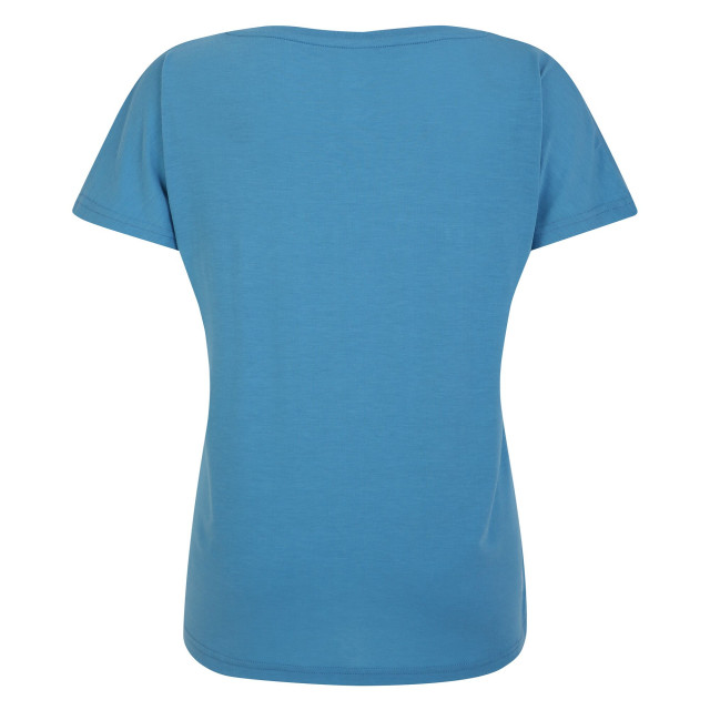 Dare2b Dames persisting marl lichtgewicht t-shirt UTRG8654_niagrablue large