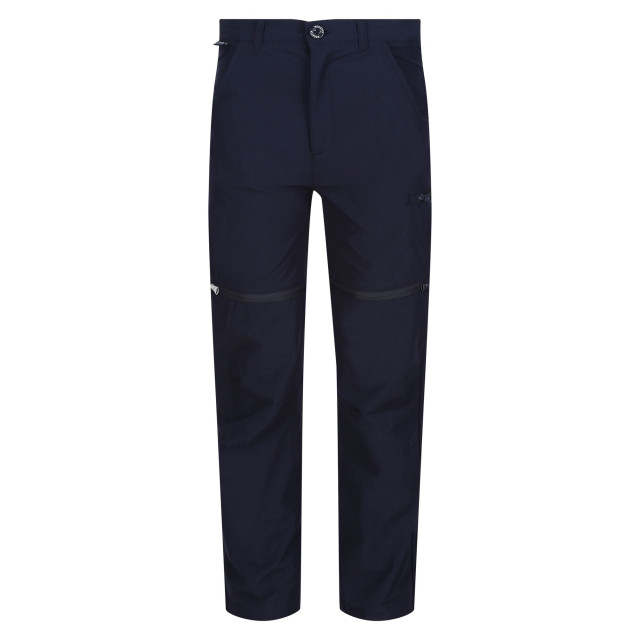 Regatta Kinder/kinder highton stretch afritsbare wandelbroek UTRG7186_navy large