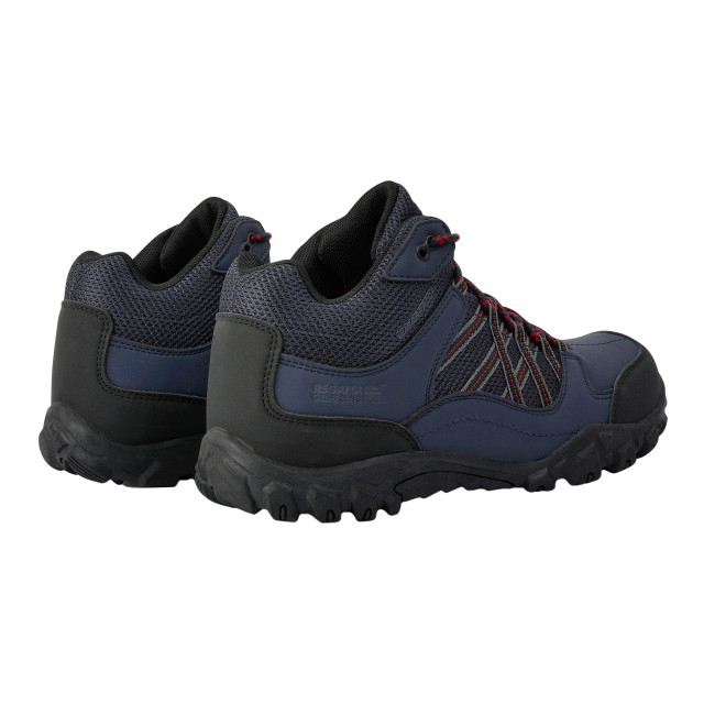 Regatta Herenkant midden waterdichte wandelschoenen UTRG4559_navyriored large