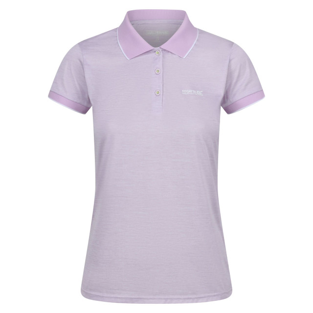 Regatta Dames remex ii polo hals t-shirt UTRG4477_lilacfrost large