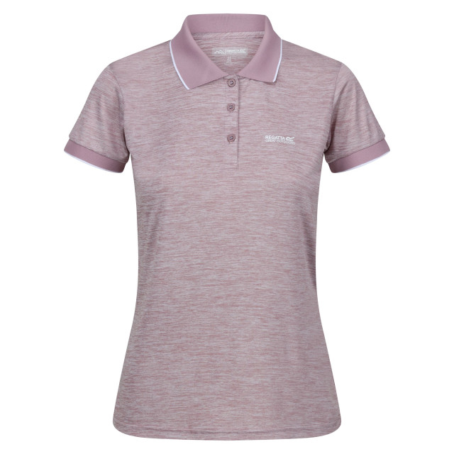 Regatta Dames remex ii polo hals t-shirt UTRG4477_heather large