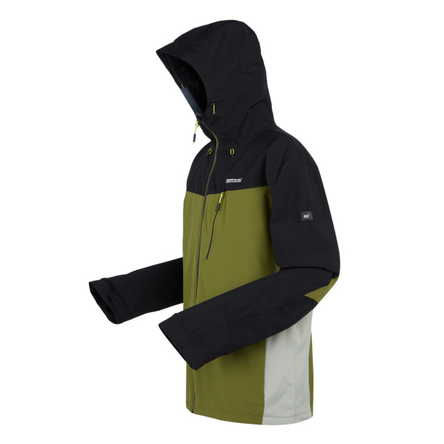 Regatta Heren birchdale waterdicht hooded jacket UTRG3474_nephritegreenblack large