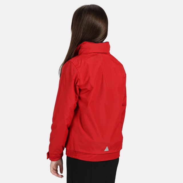 Regatta Kinderen/kinderen waterdicht windproof dover-jasje UTRG1604_classicrednavy large
