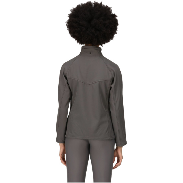 Regatta Dames uproar windbestendige softshell vest UTRG1491_sealgrey large Regatta Dames uproar windbestendige softshell vest UTRG1491_sealgrey large