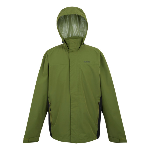 Regatta Heren matt ii waterdichte jas UTRG11505_nephritegreenblack large Regatta Heren matt ii waterdichte jas UTRG11505_nephritegreenblack large