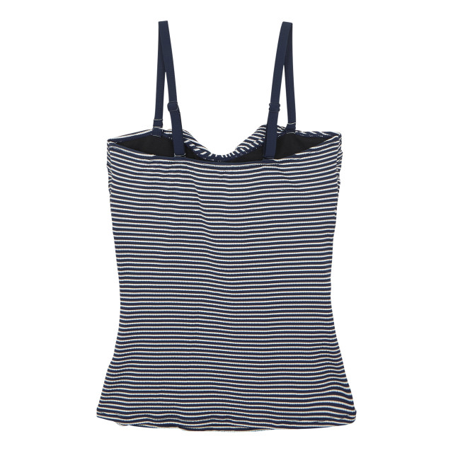Regatta Dames aceana iii seeksucker tankini top UTRG11413_navywhite large