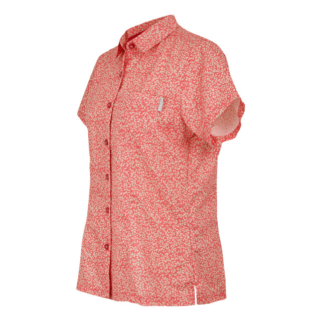 Regatta Dames mindano viii bladshirt met korte mouwen UTRG11391_peachbloom large