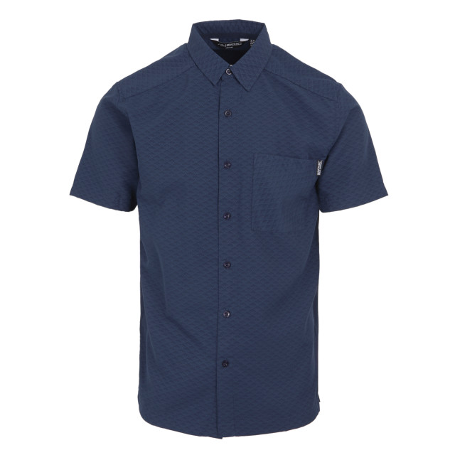 Regatta Heren overhemd met korte mouwen mindano ix triangle UTRG11394_navy large