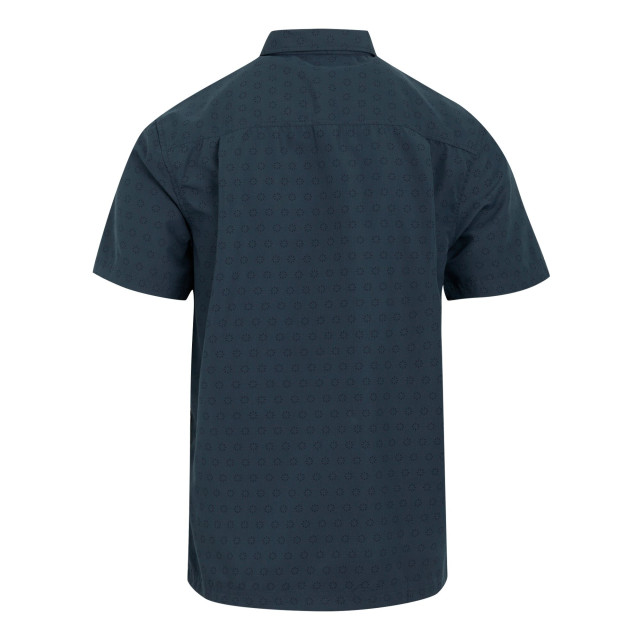 Regatta Heren overhemd met korte mouwen mindano ix circle UTRG11464_moonlightdenim large