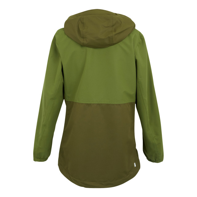 Regatta Dames hamara iv waterdichte jas UTRG11414_nephritegreencamogreen large