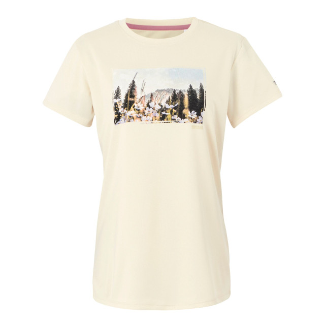 Regatta Dames fingal ix landschap t-shirt UTRG11342_lightvanilla large