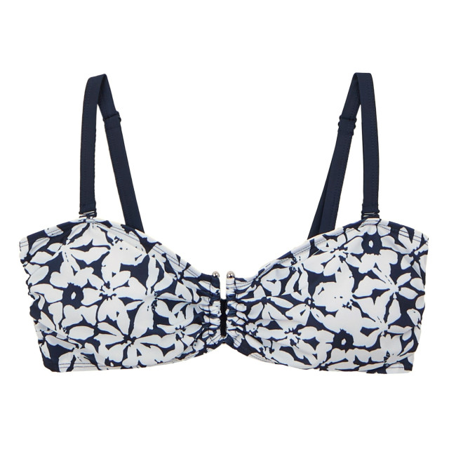 Regatta Dames aceana iii gebloemd bikinitopje UTRG11352_navywhite large