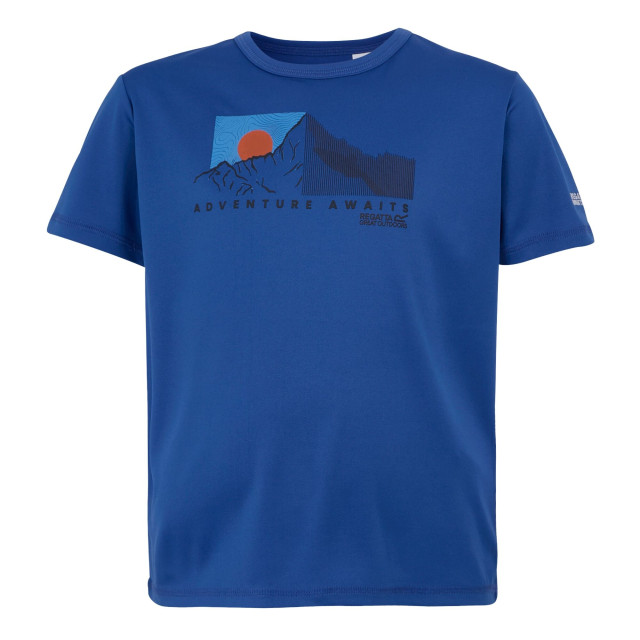 Regatta Kinderen/kinderen alvarado ix avontuur wacht op t-shirt UTRG11356_olympianblue large