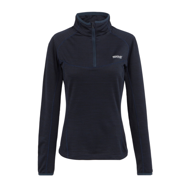 Regatta Dames yonder ii half zip fleece top UTRG11271_navy large